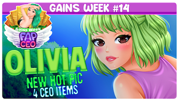 Oliva Event 14 Gains Week Girl Sexy Oppai Fap CEO Game