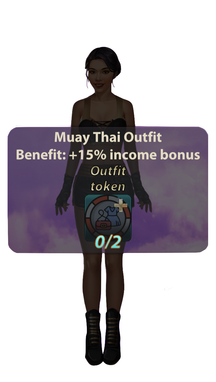 Malee Rataporn Muay Thai Outfit